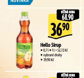 Hello Sirup - Albert aktualniletaky.eu