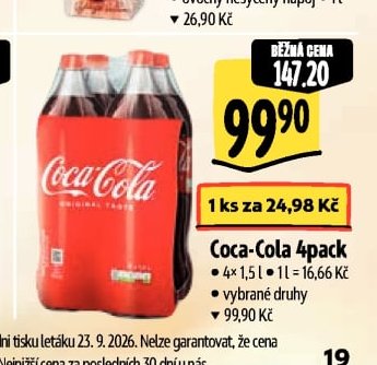 Coca-Cola 4pack - Albert aktualniletaky.eu