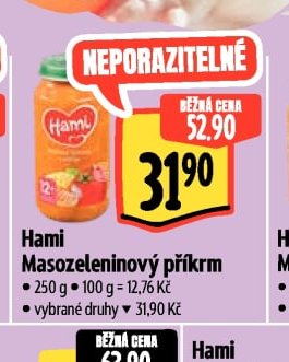 Hami Masozeleninový příkrm