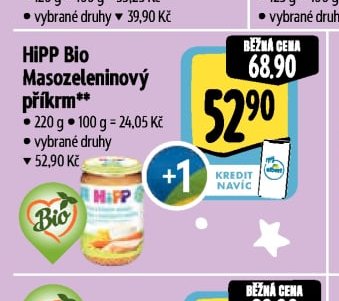 HiPP Bio Masozeleninový příkrm