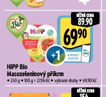 HiPP Bio Masozeleninový příkrm