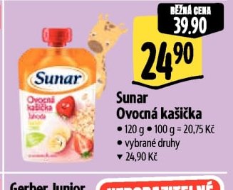 Sunar Ovocná kašička