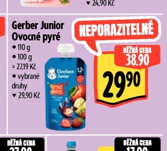 Gerber Junior Ovocné pyré