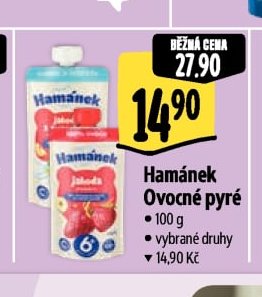 Hamánek Ovocné pyré