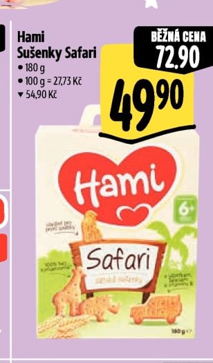 Hami Sušenky Safari