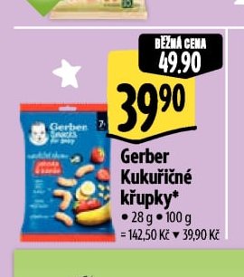 Gerber Kukuřičné křupky