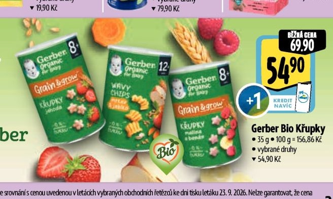 Gerber Bio Křupky
