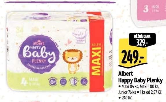 Albert Happy Baby Plenky