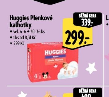 Huggies Plenkové kalhotky