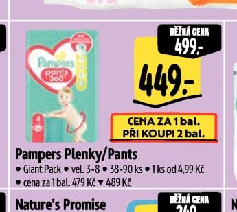 Pampers Plenky/Pants