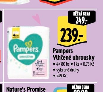 Pampers Vlhčené ubrousky