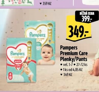 Pampers Premium Care Plenky/Pants