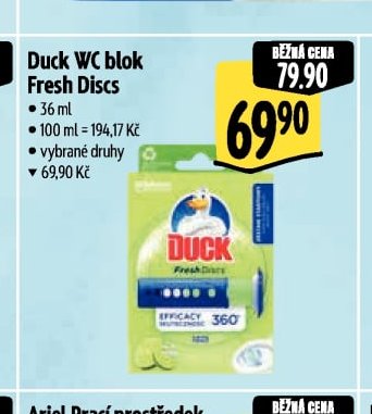 Duck WC blok Fresh Discs