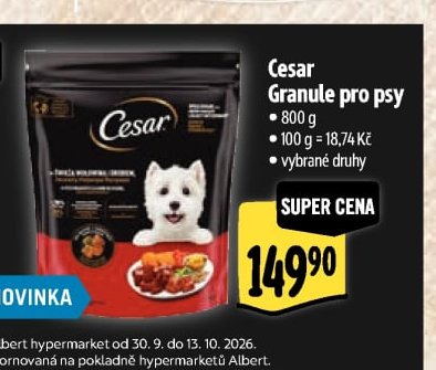 Cesar Granule pro psy