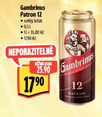 Gambrinus Patron 12