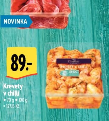 Krevety v chilli