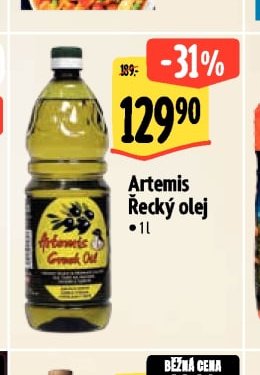 Artemis Řecký olej