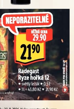 Radegast Ryze hořká 12