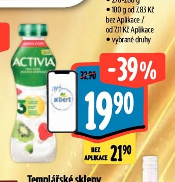 Activia Jogurtový nápoj