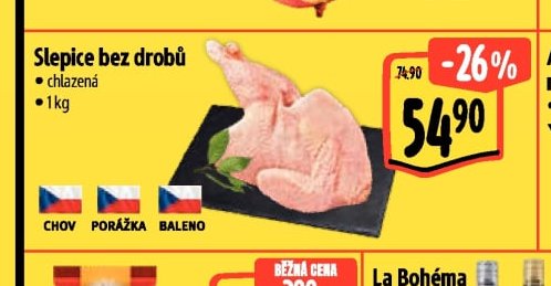 Slepice bez drobů