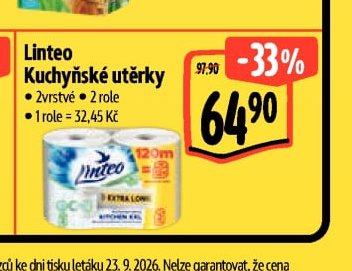 Linteo Kuchyňské utěrky