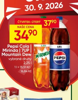 Pepsi Cola | Mirinda | 7UP | Mountain Dew