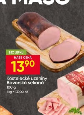 Kostelecké uzeniny Bavorská sekaná