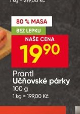 Prantl Učňovské párky