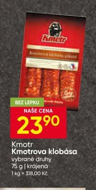 Kmotr Kmotrova klobása