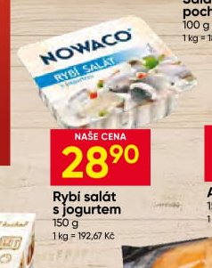 Rybi salát s jogurtem