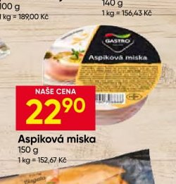 Aspiková miska