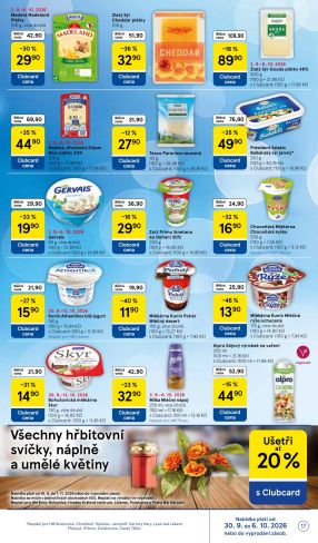 aktuální leták Tesco 30.9.2026-6.10.2026