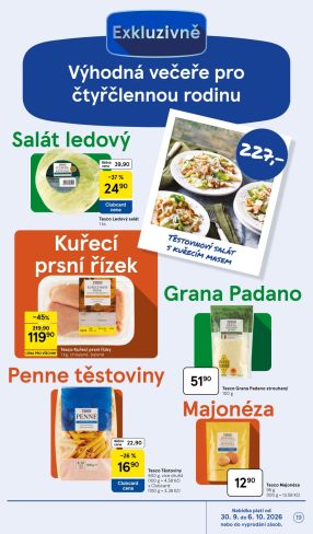 aktuální leták Tesco 30.9.2026-6.10.2026