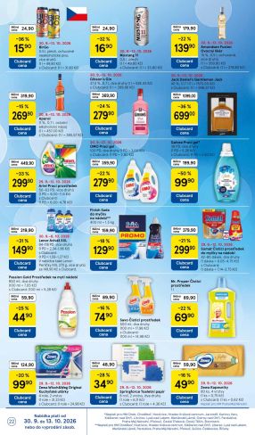 aktuální leták Tesco 30.9.2026-6.10.2026