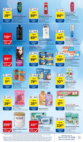 aktuální leták Tesco 30.9.2026-6.10.2026