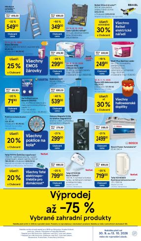 aktuální leták Tesco 30.9.2026-6.10.2026