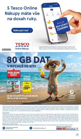 aktuální leták Tesco 30.9.2026-6.10.2026