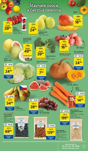 aktuální leták Tesco 30.9.2026-6.10.2026