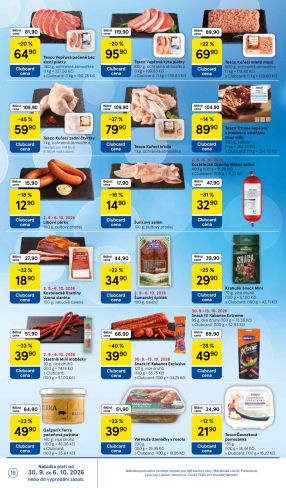 aktuální leták Tesco 30.9.2026-6.10.2026