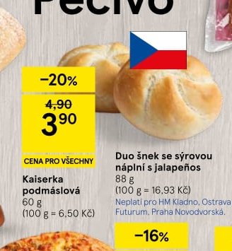 Kaiserka podmáslová 60 g