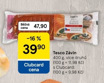 Tesco Závin 400 g