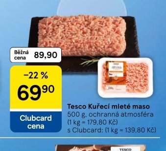 Tesco Kuřecí mleté maso