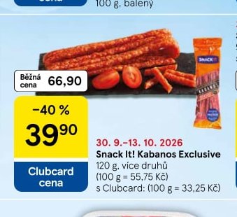 Snack It! Kabanos Exclusive