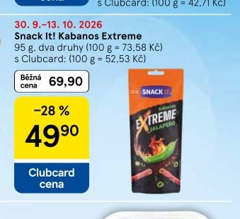 Snack It! Kabanos Extreme