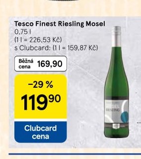 Tesco Finest Riesling Mosel