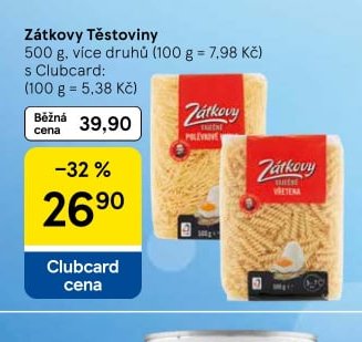 Zátkovy Těstoviny