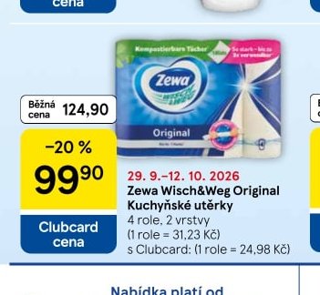 Zewa Wisch&Weg Original Kuchyňské utěrky