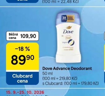 Dove Advance Deodorant