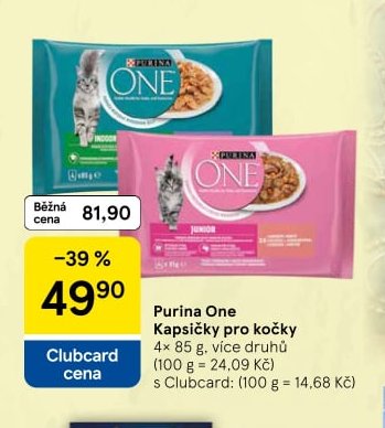 Purina One kapsičky pro kočky