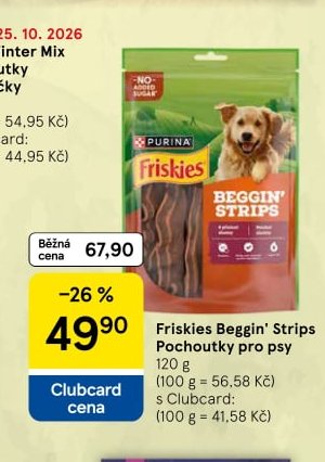 Friskies Beggin' Strips pochoutky pro psy